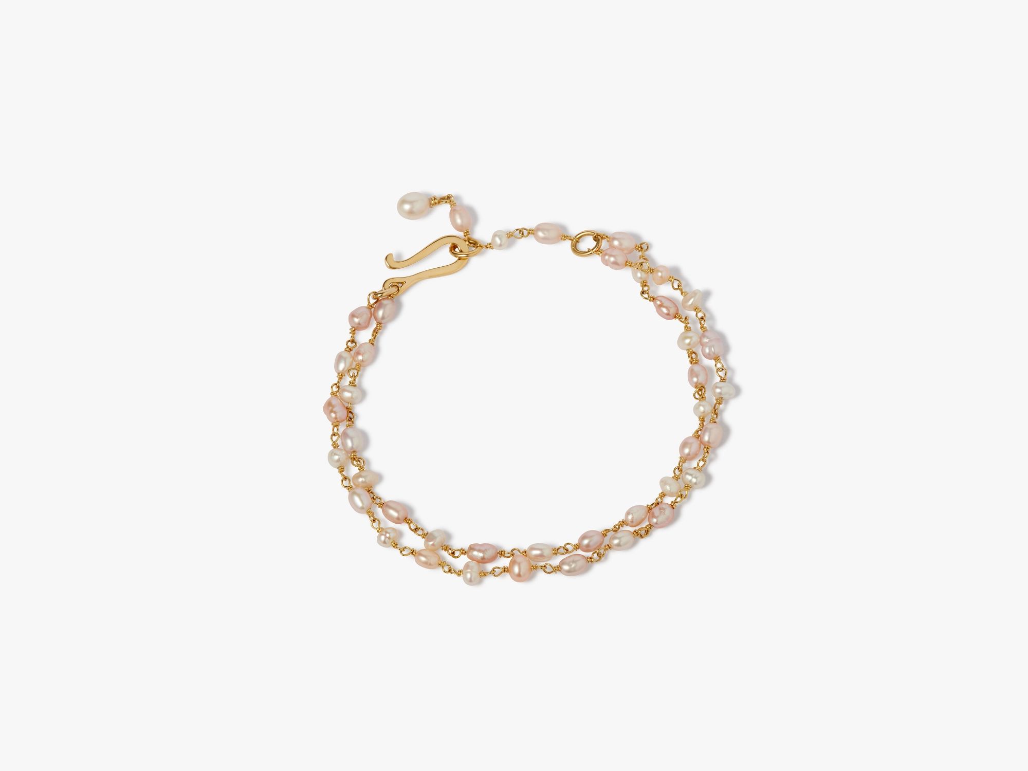 Seed Pearl Chain Bracelet