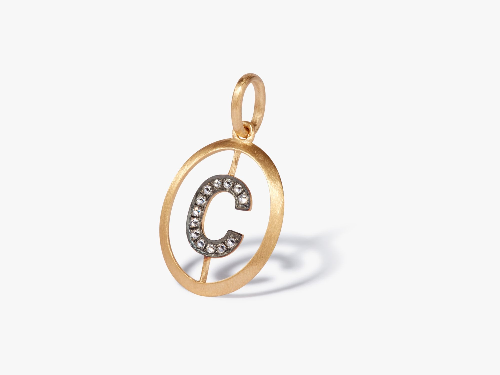 Initials C Pendant