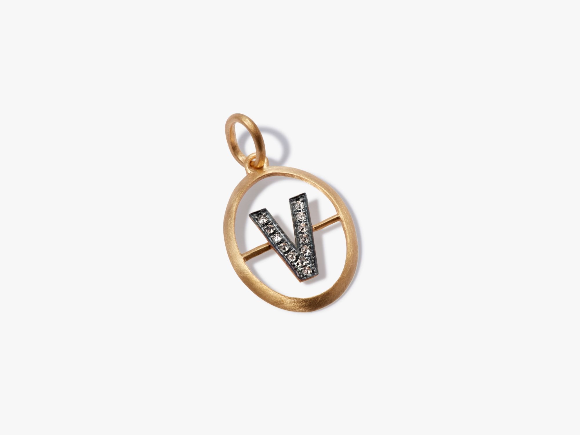 Initials V Pendant