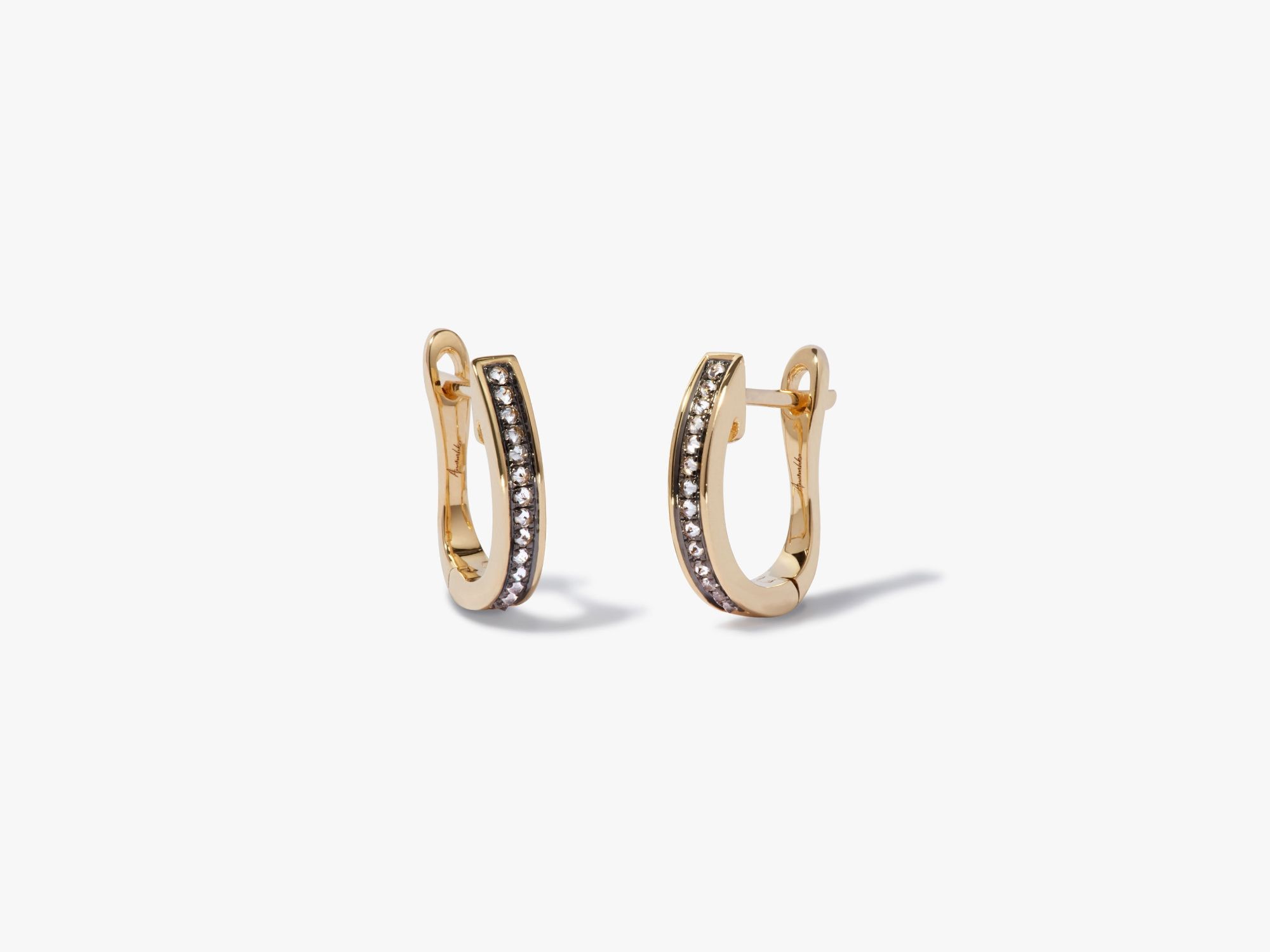 Eclipse Porcupine Hoop Earrings