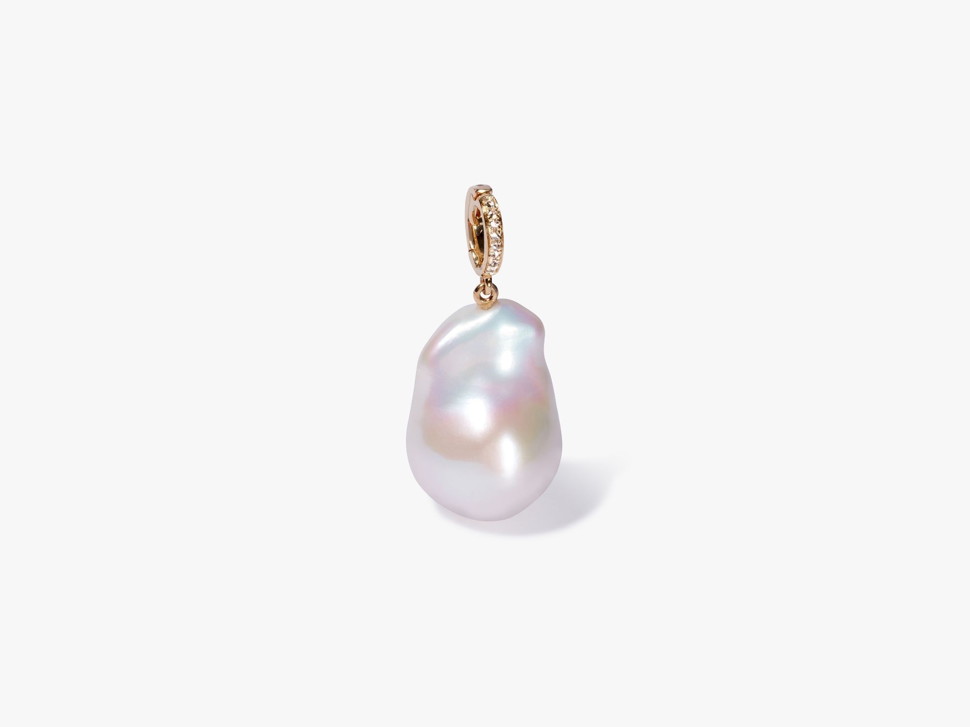 Baroque Pearl Charm Pendant