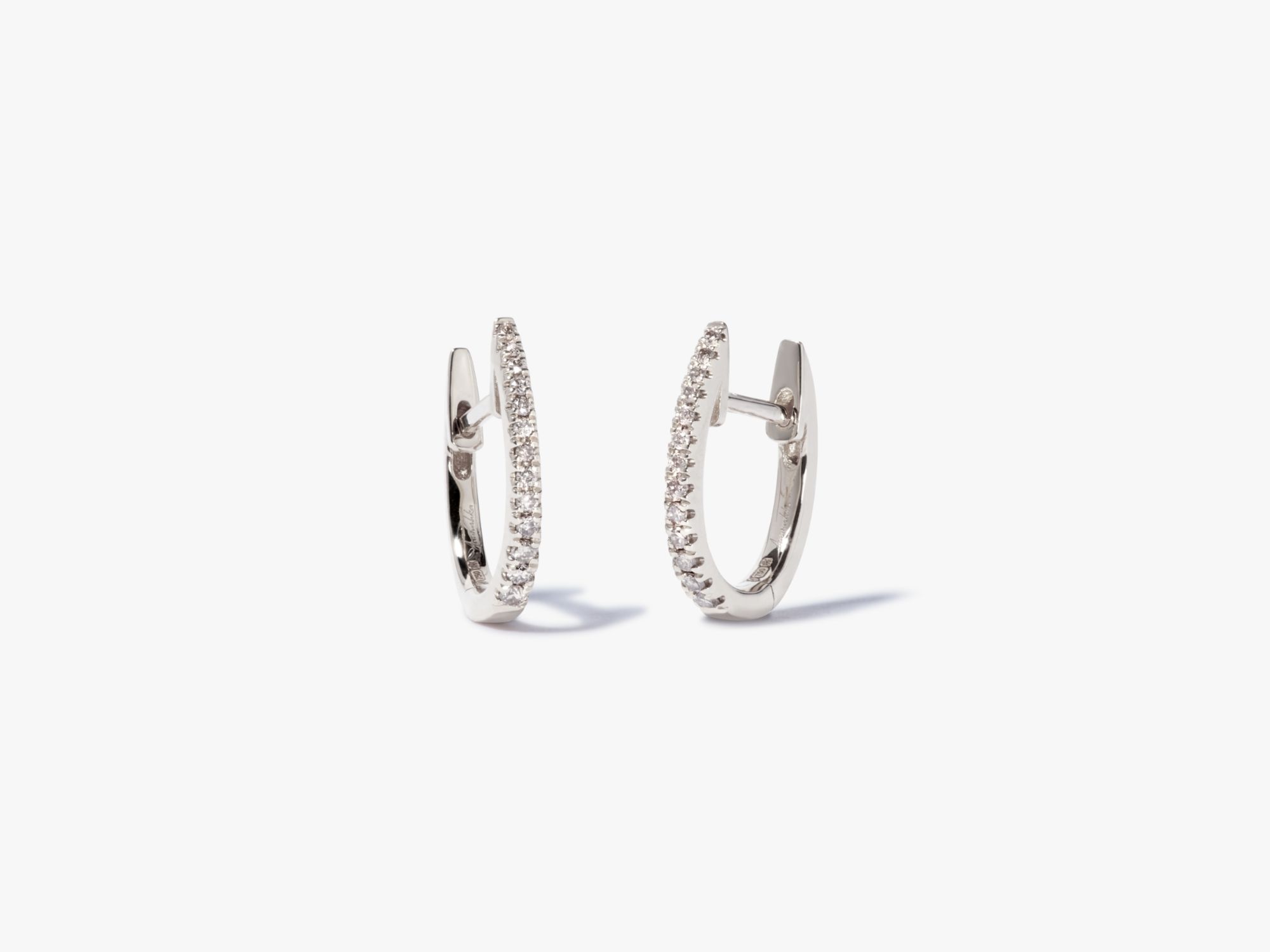 Eclipse Fine Hoop Earrings