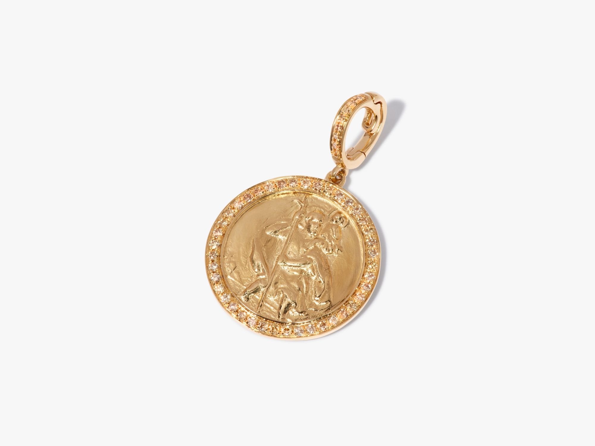 Mythology St Christopher Charm Pendant