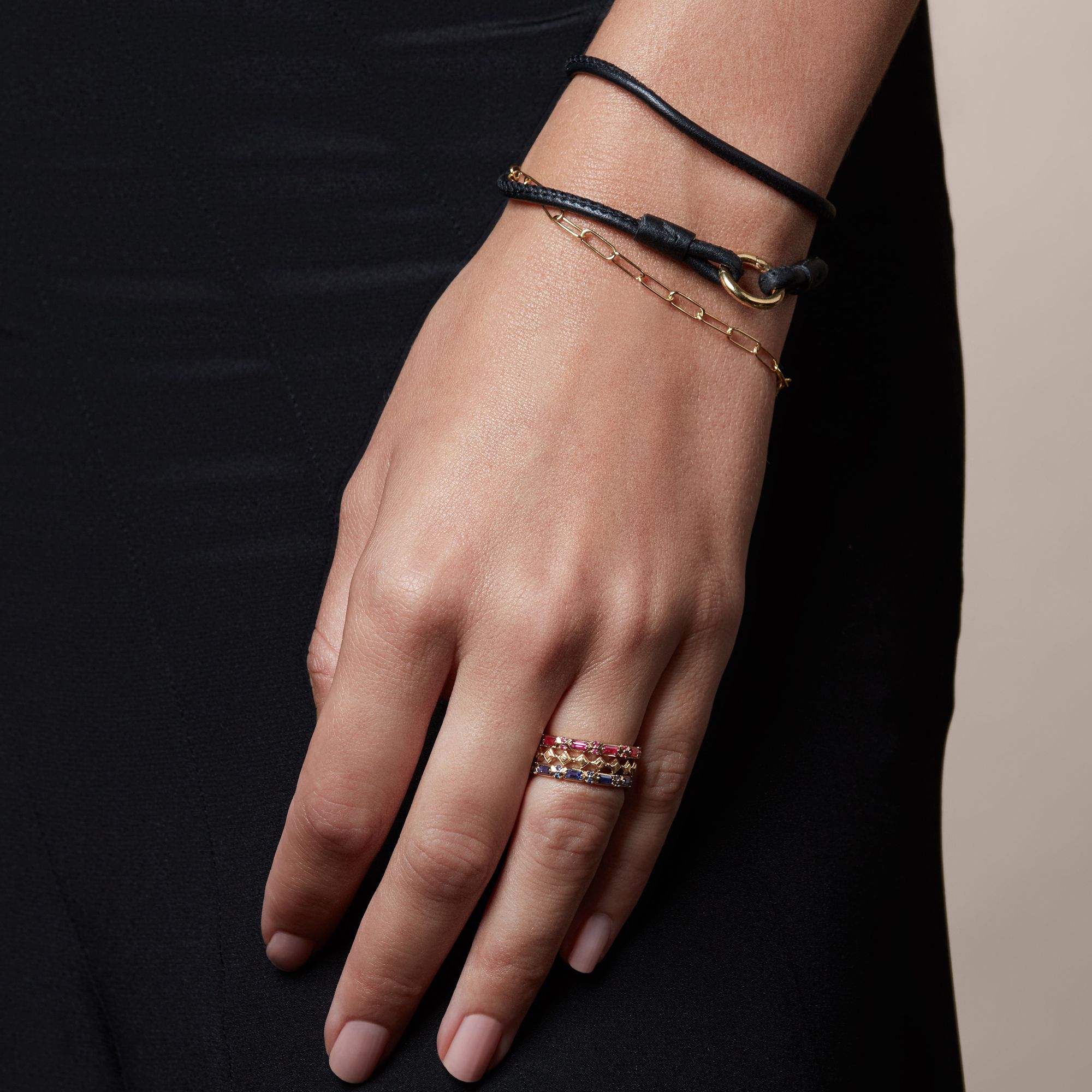 Mini Cable Long Chain Bracelet
