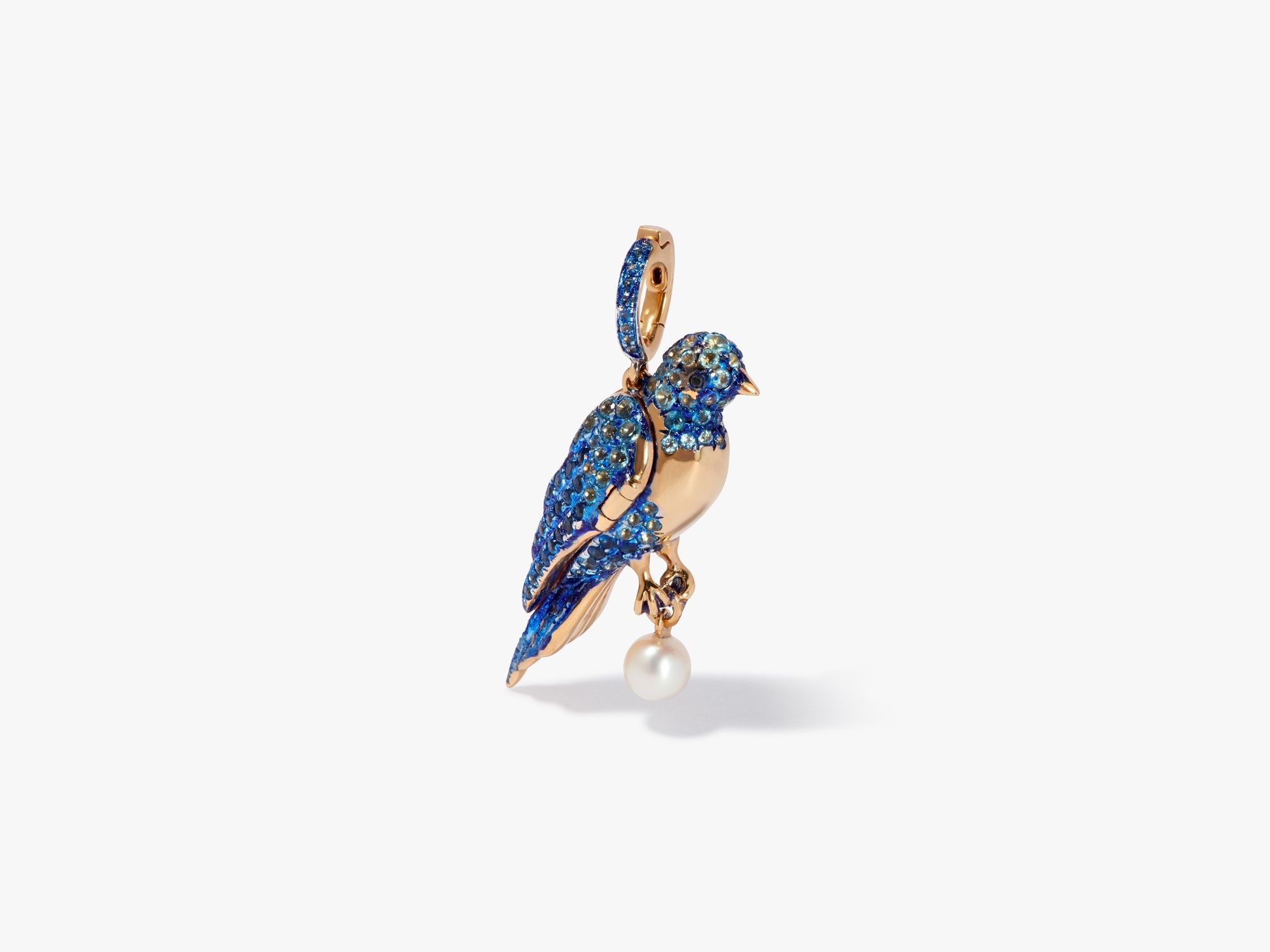 Mythology Bluebird Charm Pendant