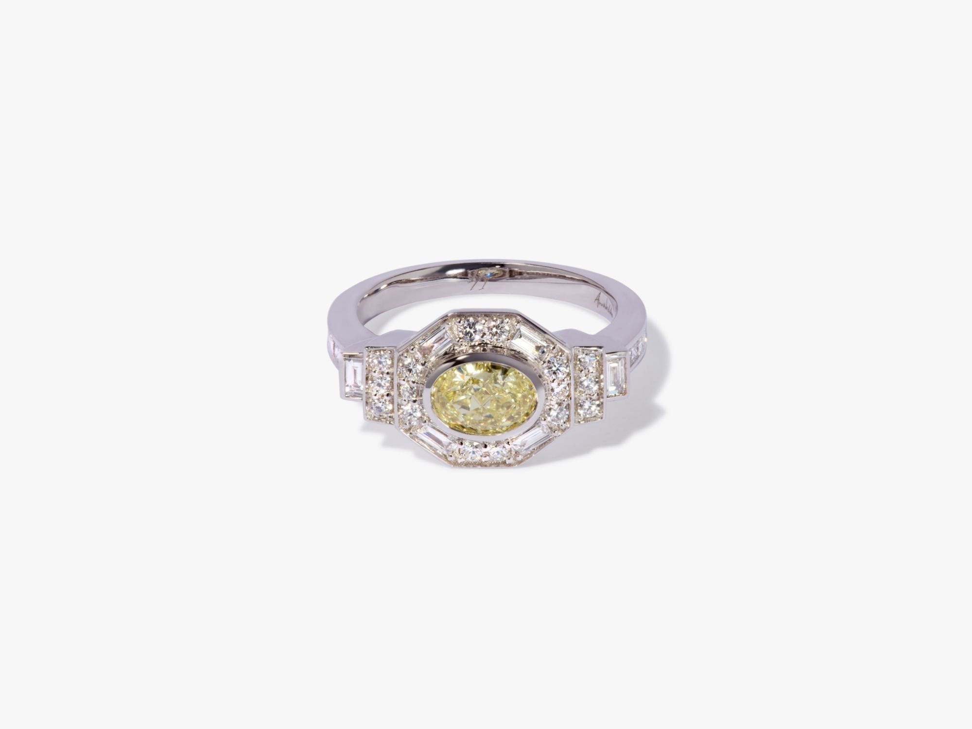 Yellow Diamond Ring