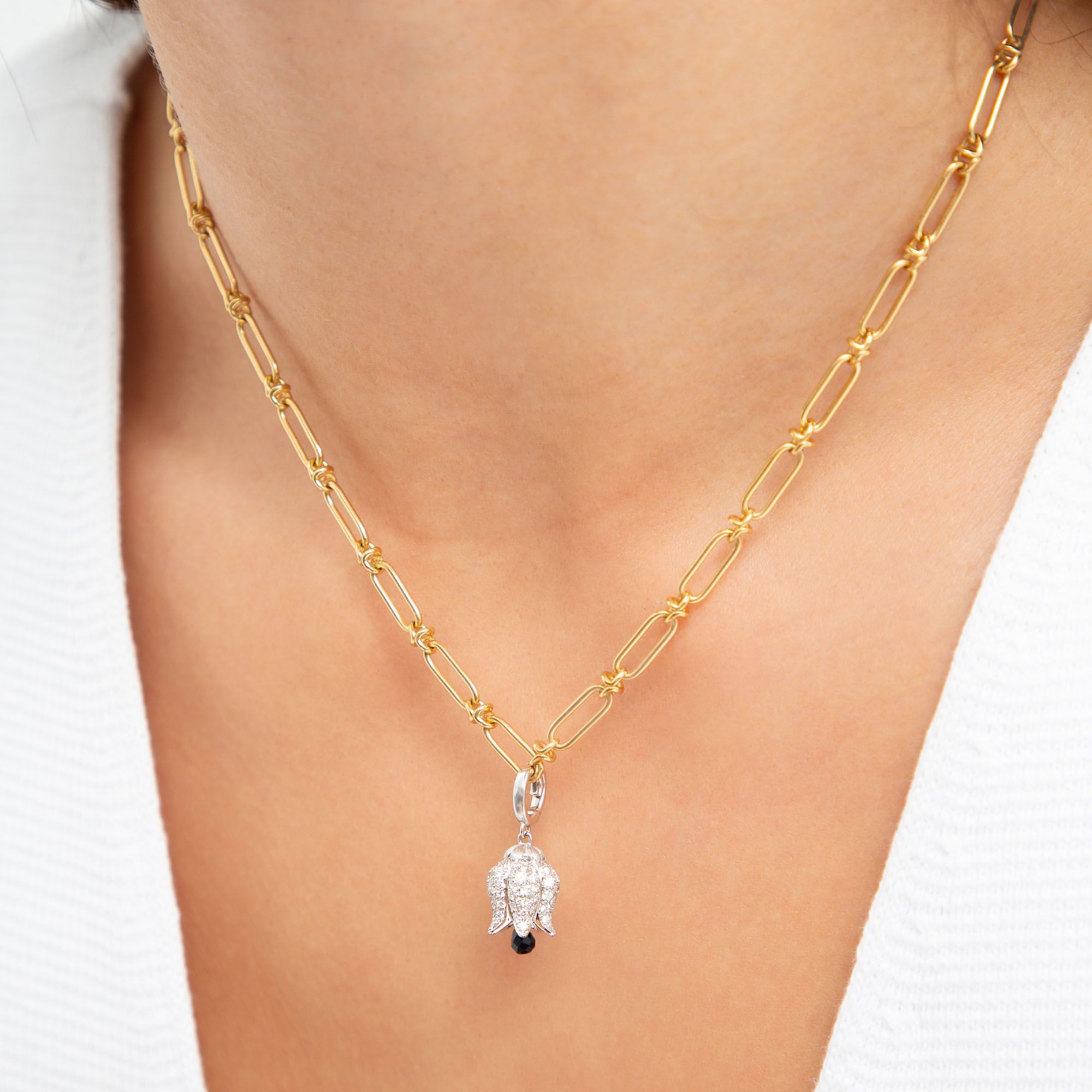 Tulips Charm Pendant