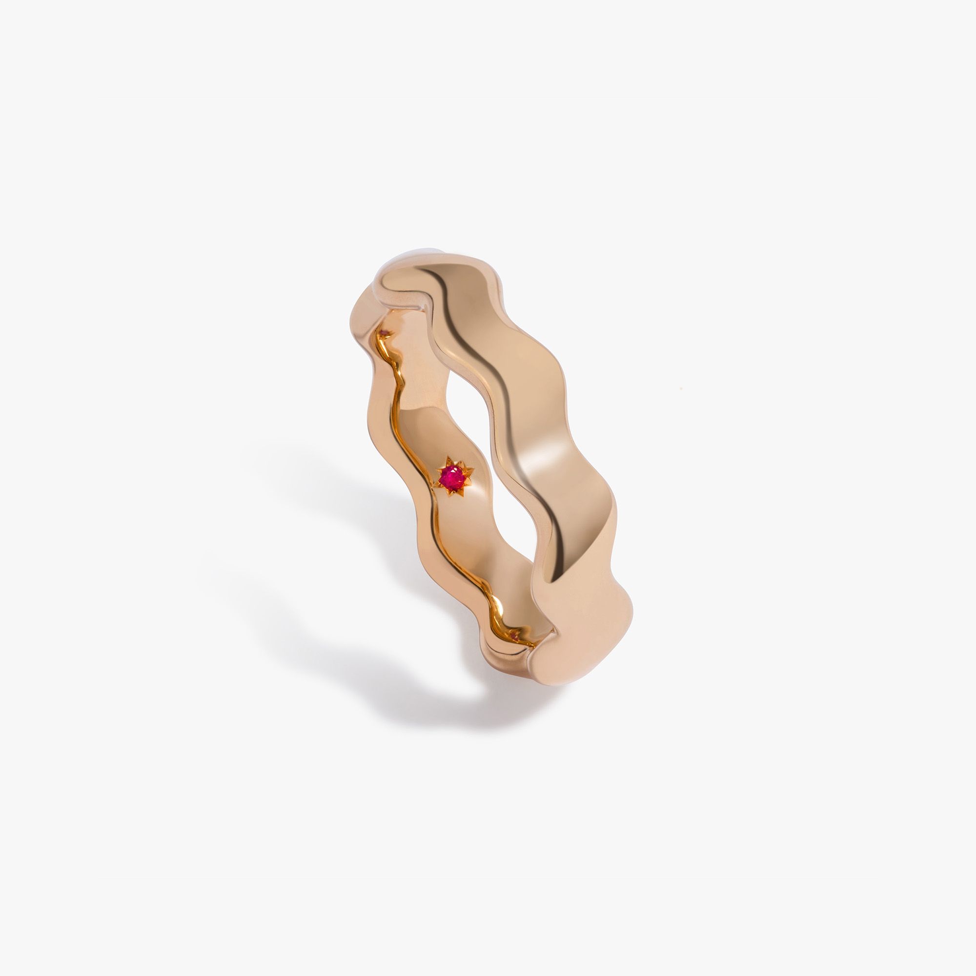 Whoopsie Daisy Diamond & 4mm Ring Stack