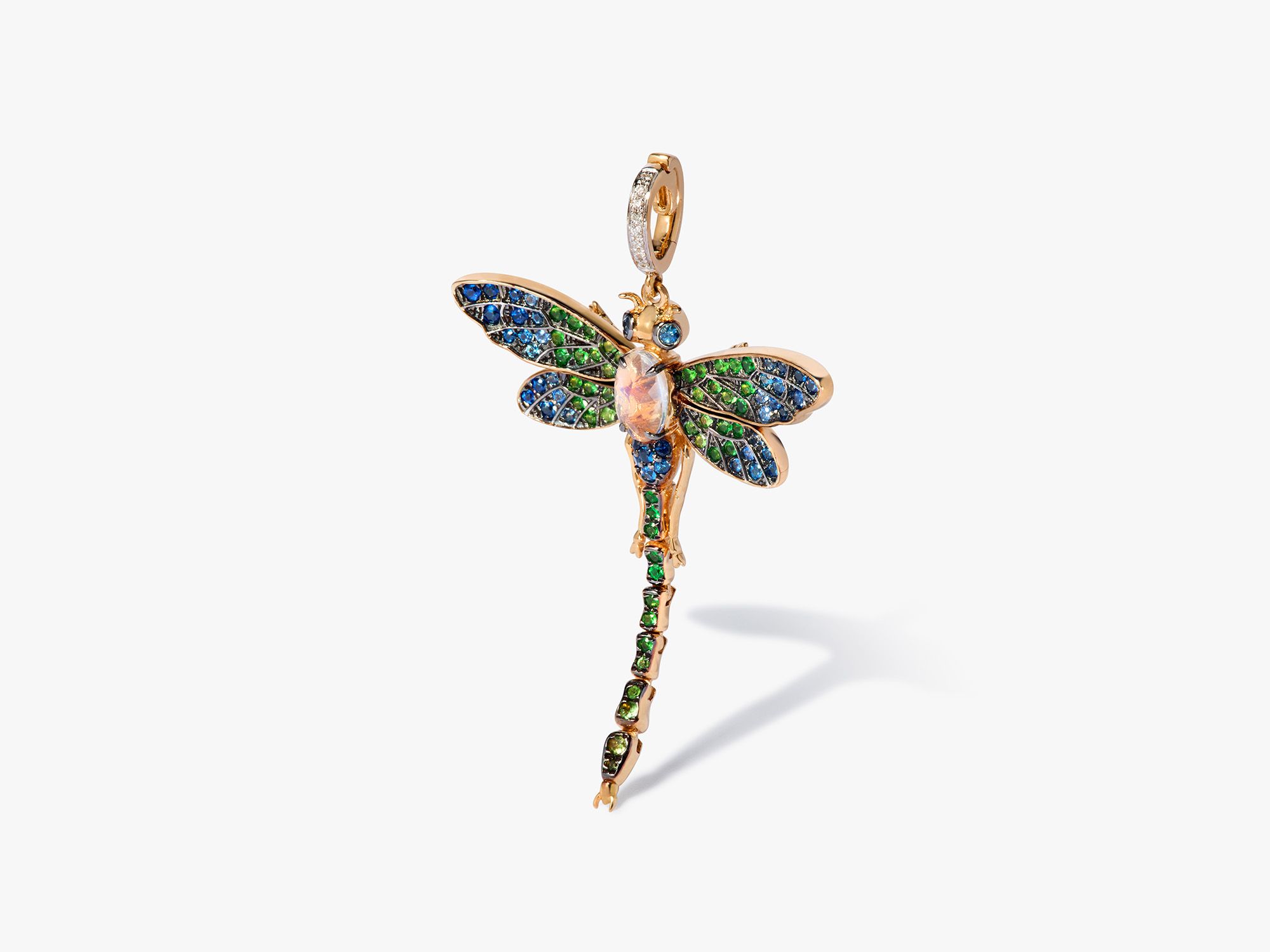 Mythology Dragonfly Charm Pendant