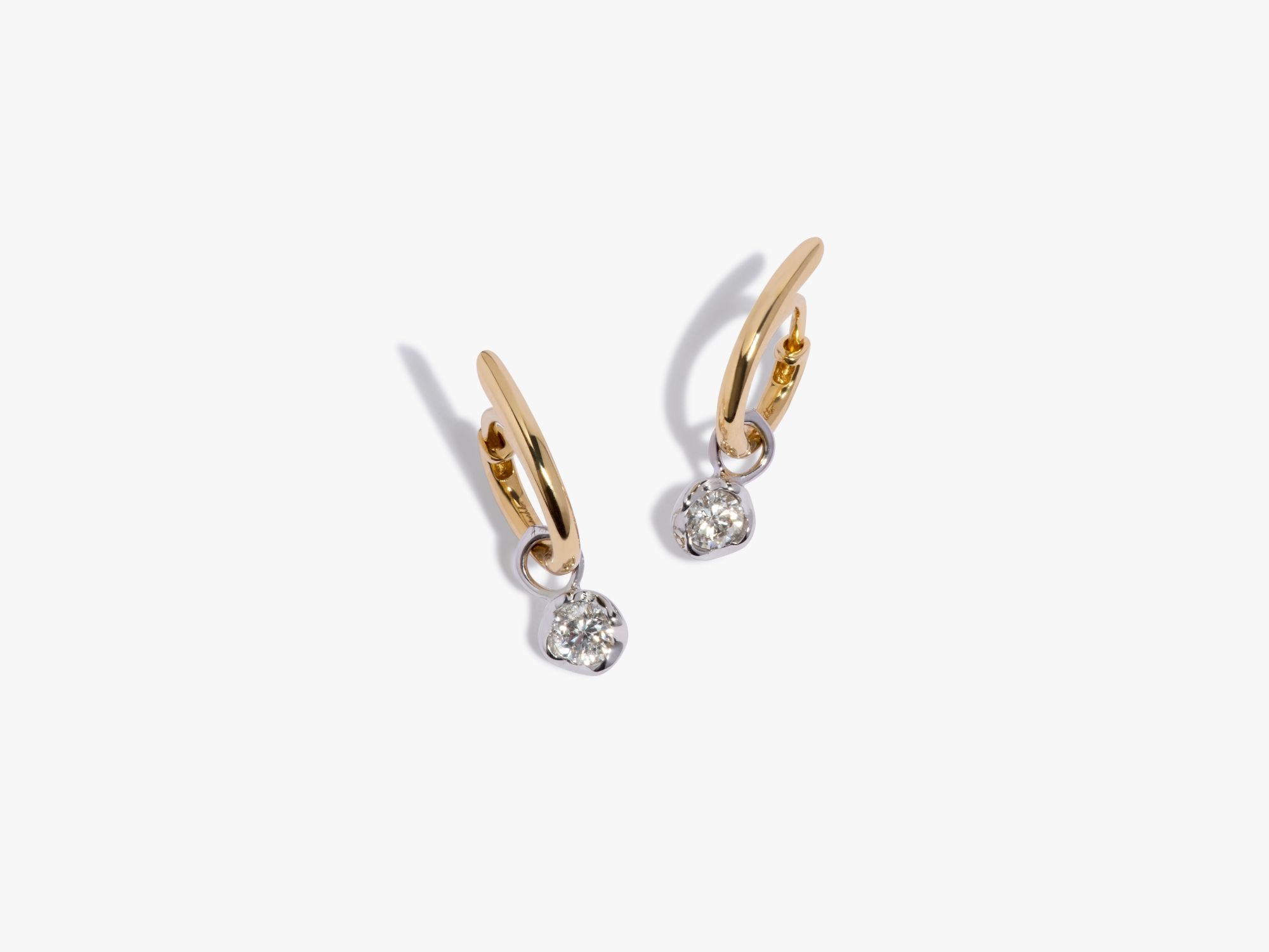 Six Hoop Whoopsie Daisy 0.20ct Diamond Earrings