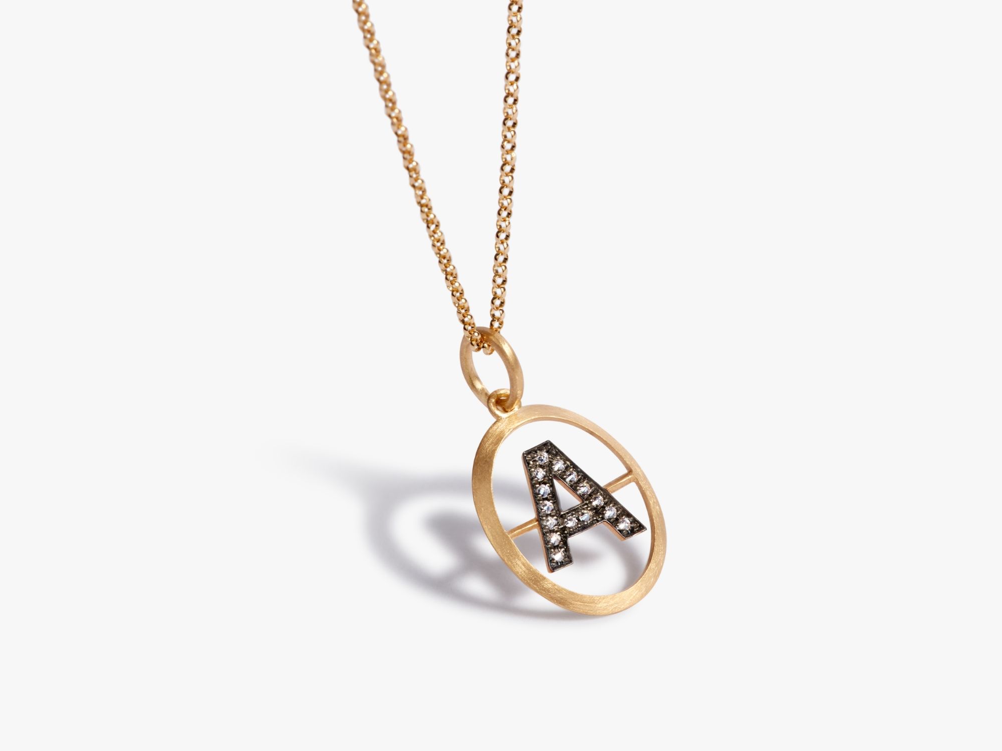 Initial A Necklace