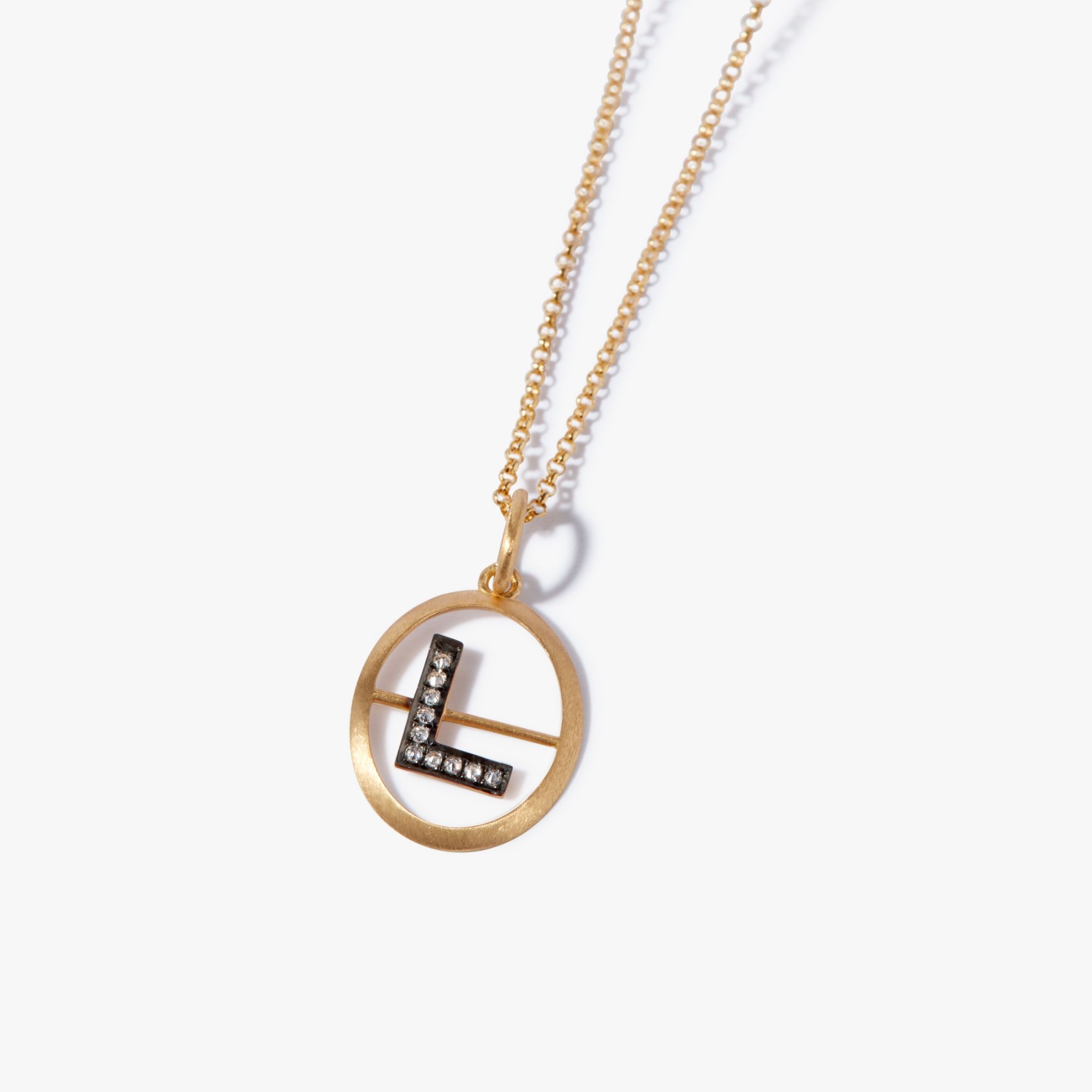 Initial L Necklace