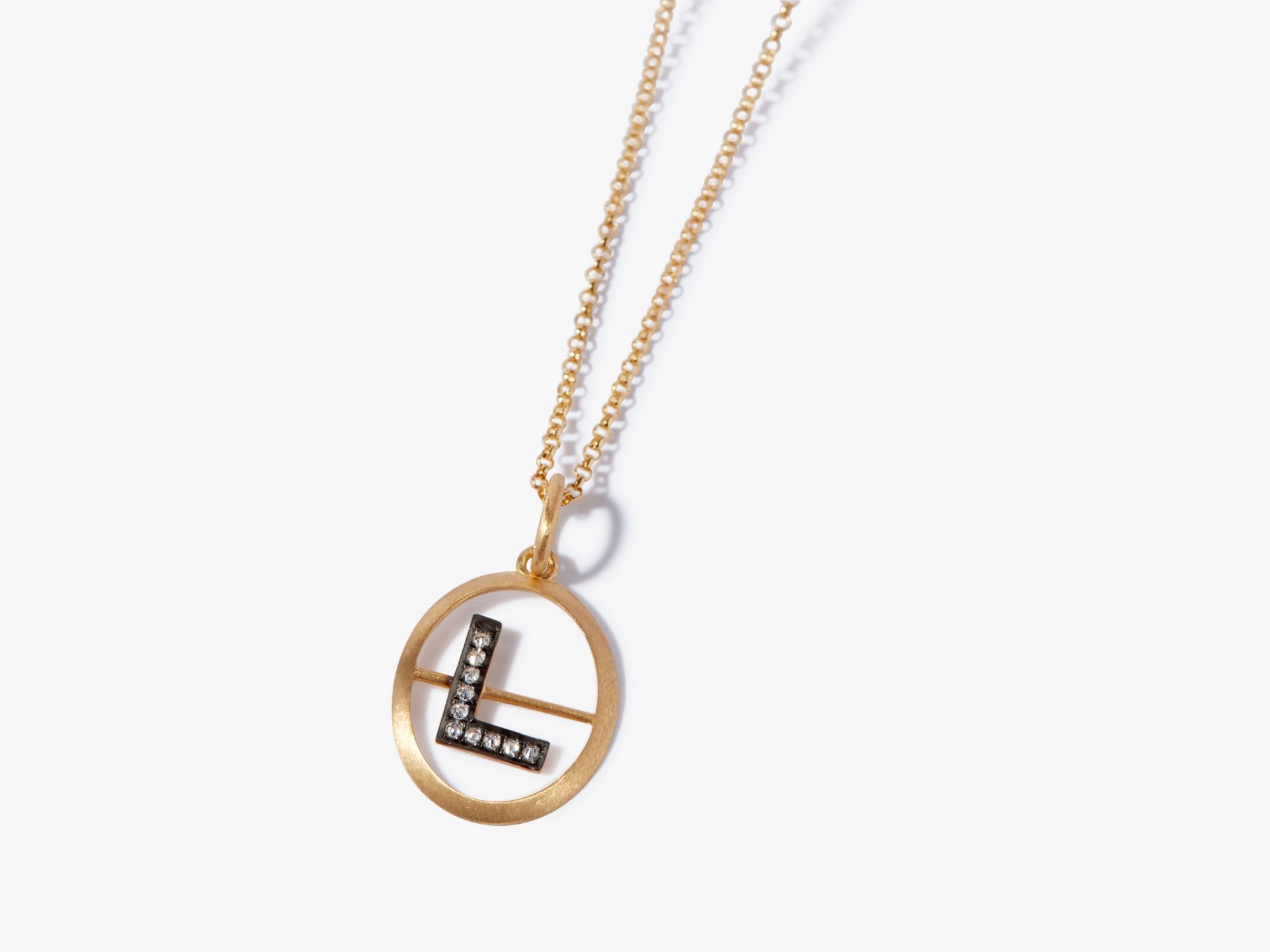 Initial L Necklace