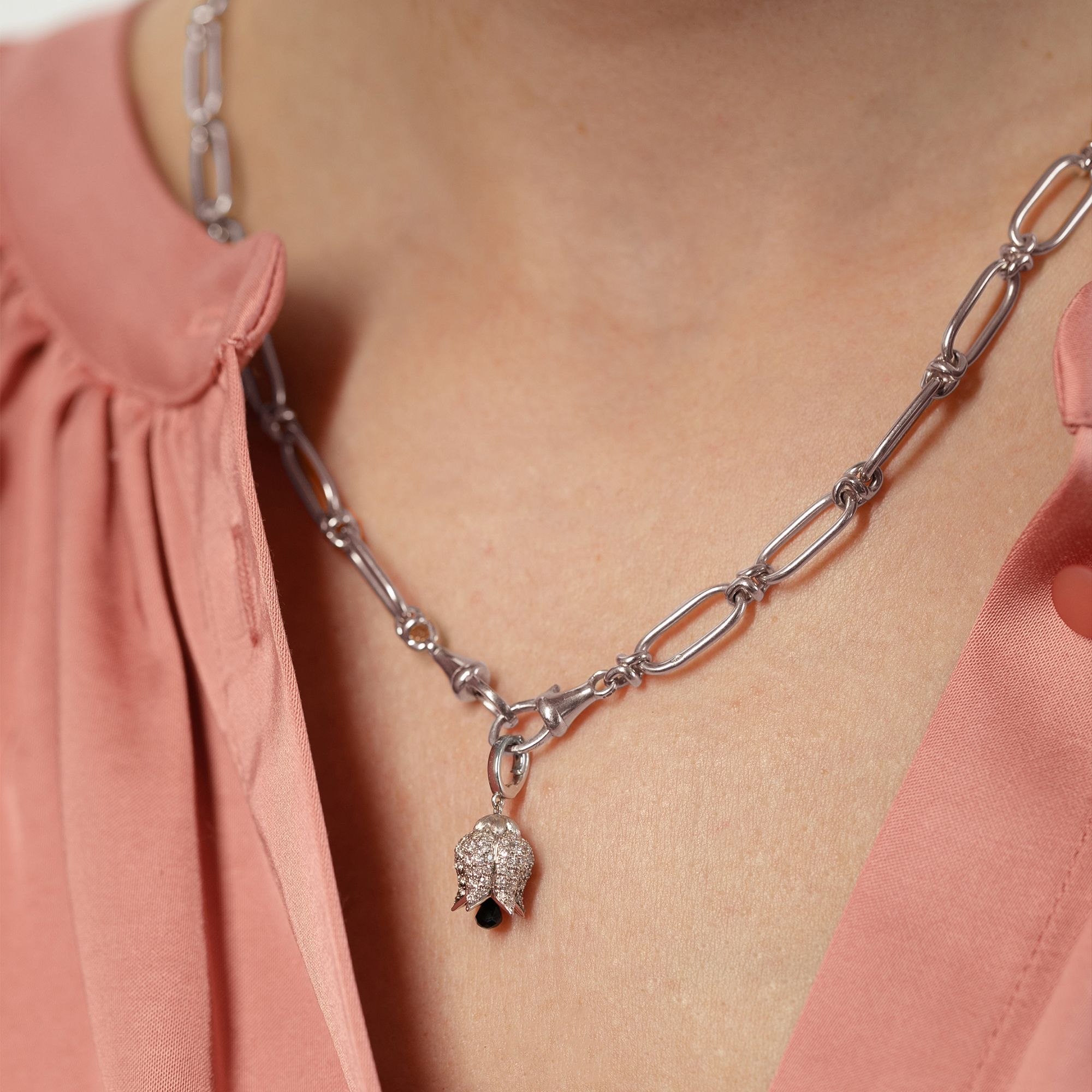 Tulips Charm Necklace