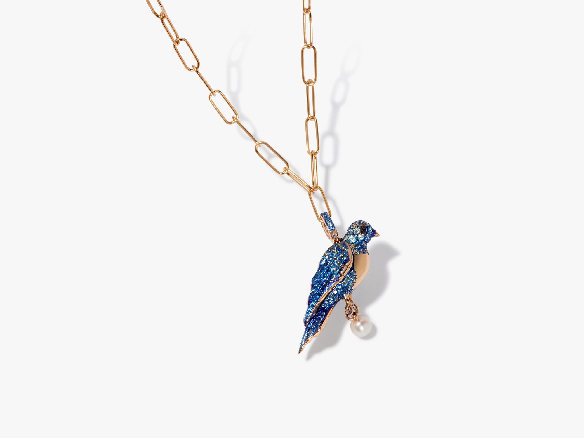Mythology Bluebird Necklace