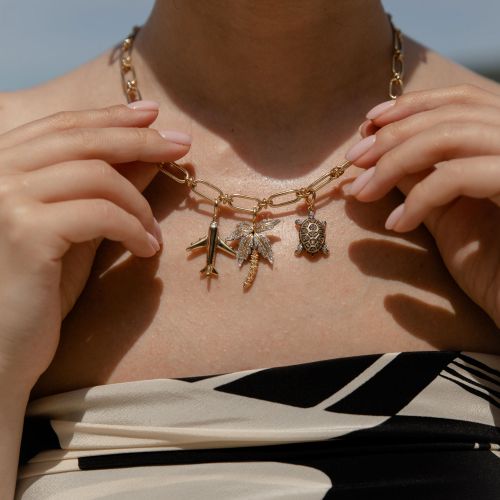 Mythology Baby Turtle Pendant