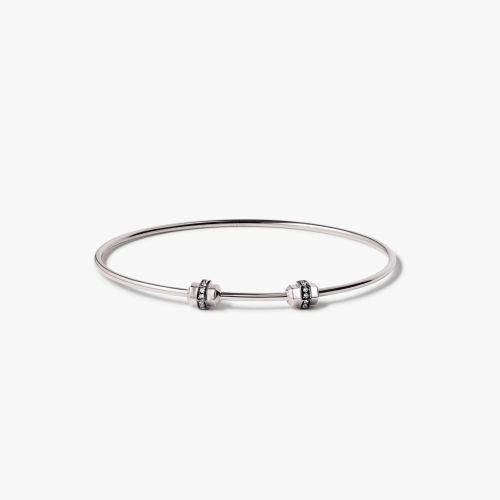 Sapphire Small/Medium Charm Bangle
