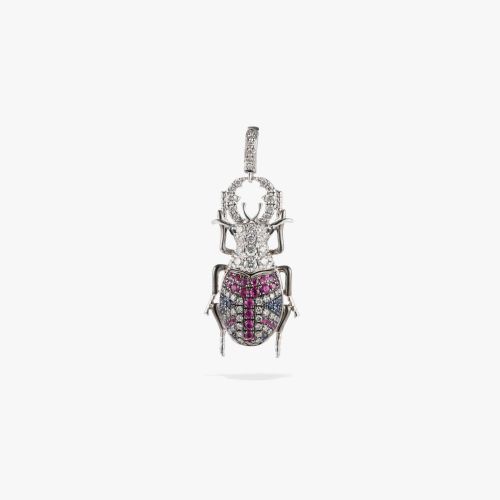 British Beetle Charm Pendant