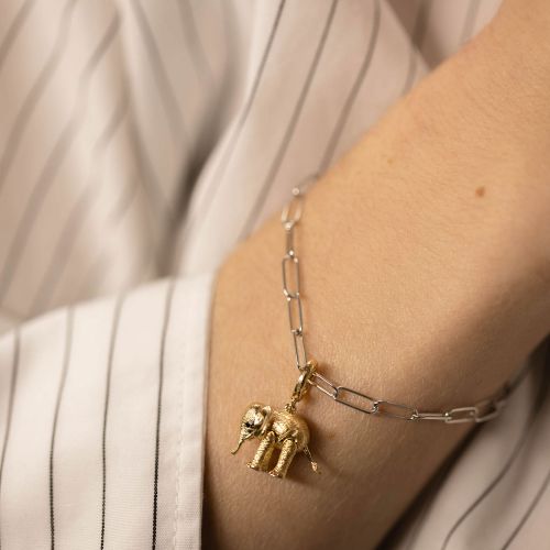 Mini Cable Short Chain Bracelet
