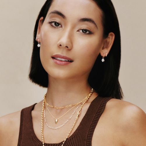Mini Cable Short Chain Necklace