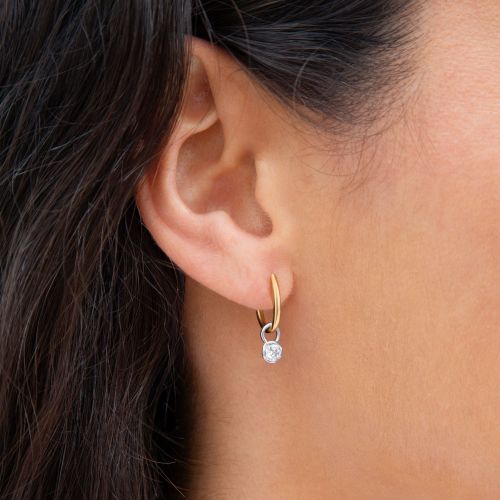 Six Hoop Whoopsie Daisy 0.20ct Diamond Earrings