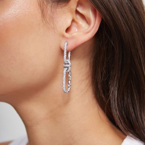 Knuckle Dust Double Hoop Earrings