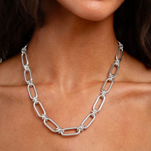 Knuckle Heavy Chain Necklace