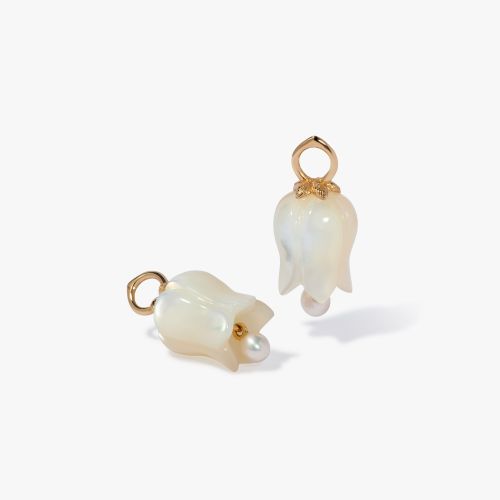 Tulips Stem Drop Earrings