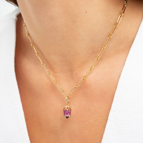 Tulips Charm Pendant
