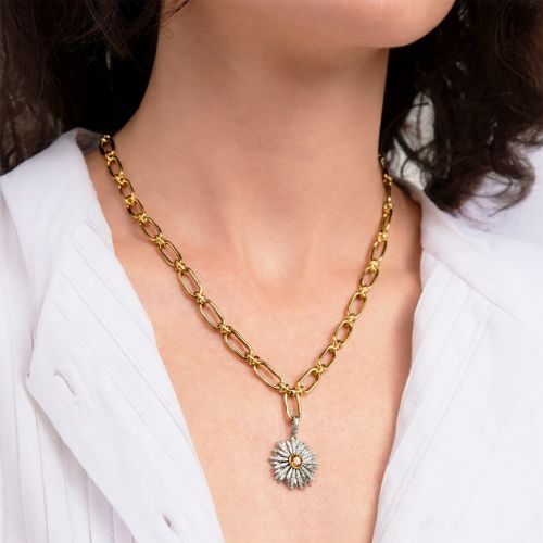Mythology Daisy Charm Pendant