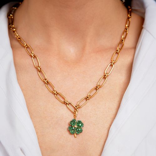 Mythology Clover Charm Pendant