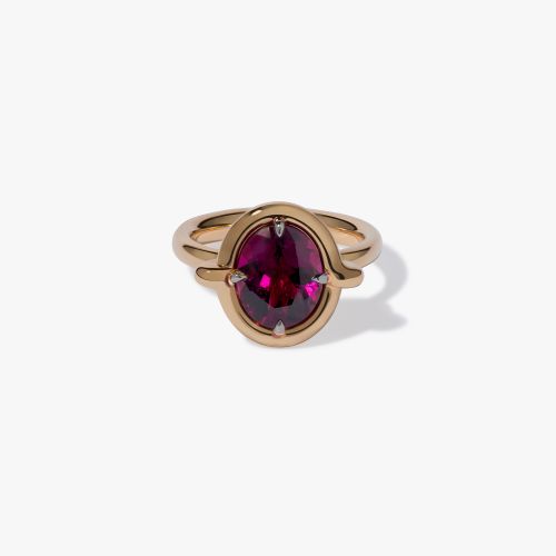 Pink Tourmaline Ring