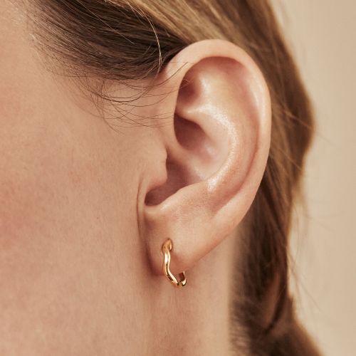 Whoopsie Daisy Small Hoop Earrings