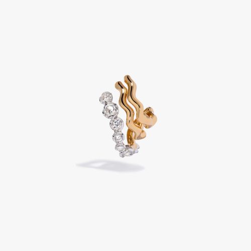 Whoopsie Daisy Triple Hoop Earring (Right)