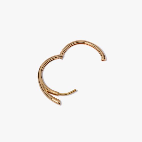 Six Medium Hoop Earrings