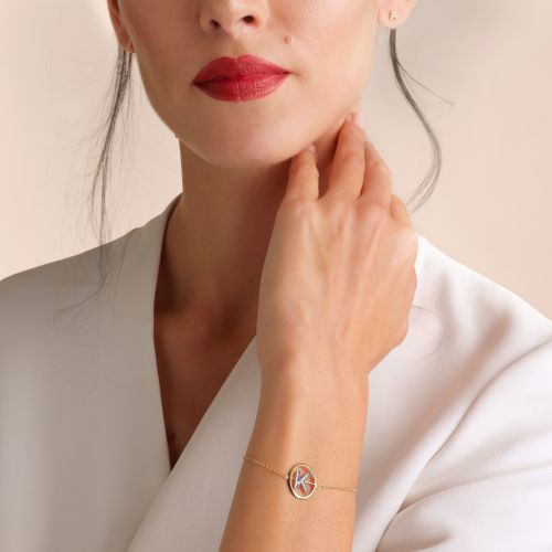 Initials K Bracelet