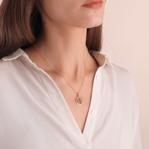 Initials M Pendant