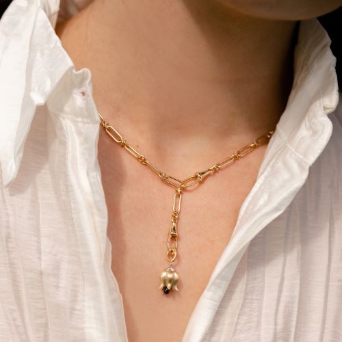 Tulips & Knuckle Necklace