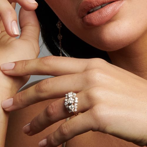 Marguerite Diamond Engagement Ring