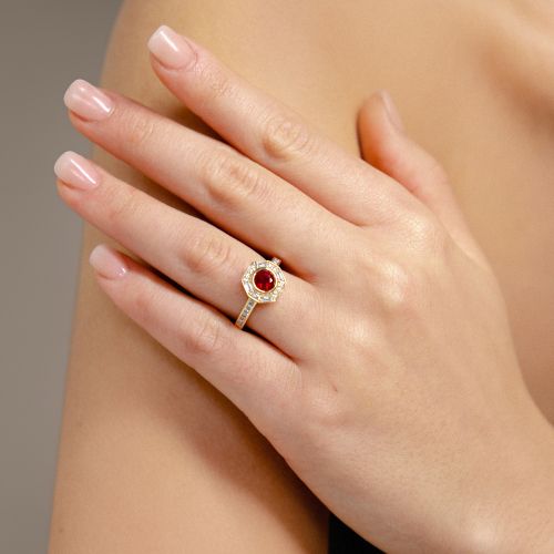 Ruby & Diamond Ring 