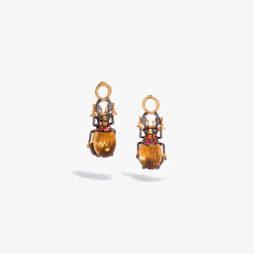 Beetle Earring Drops