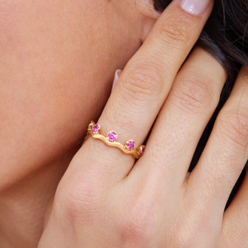 Whoopsie Daisy Eternity Ring