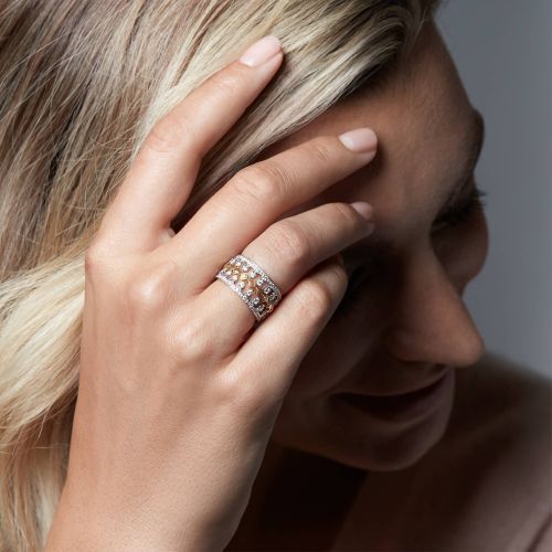 Crown finger ring design top