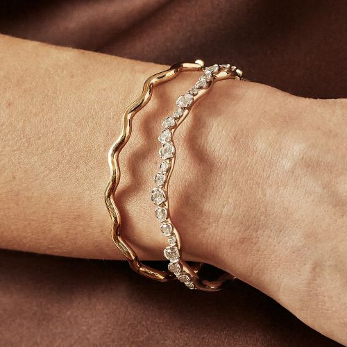 Whoopsie Daisy Diamond Bangle