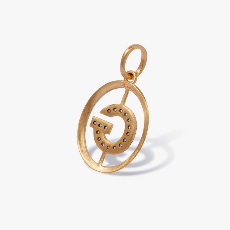 Initials G Pendant