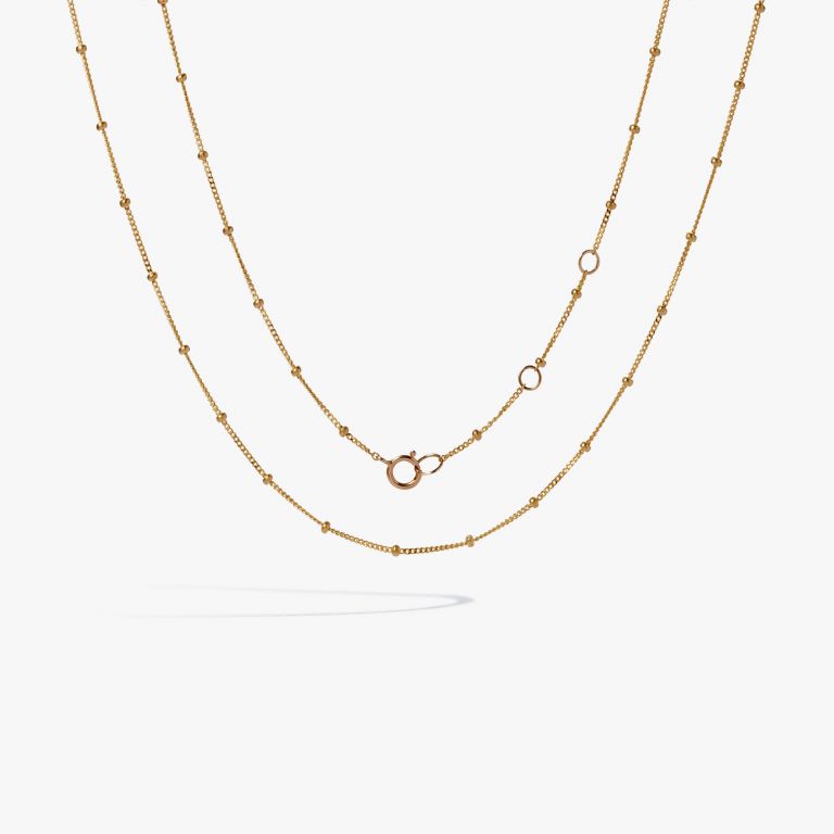 Saturn Short Chain Necklace main product photo