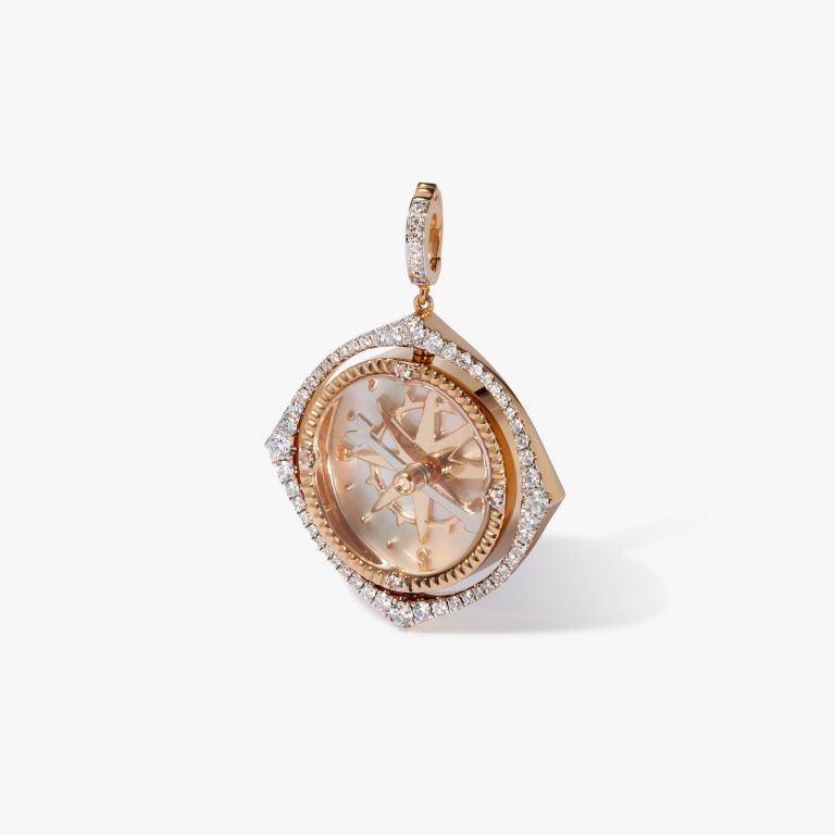 Spinning Compass Pendant main product photo