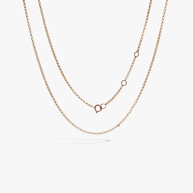 Gold Mini Belcher Chain main product photo