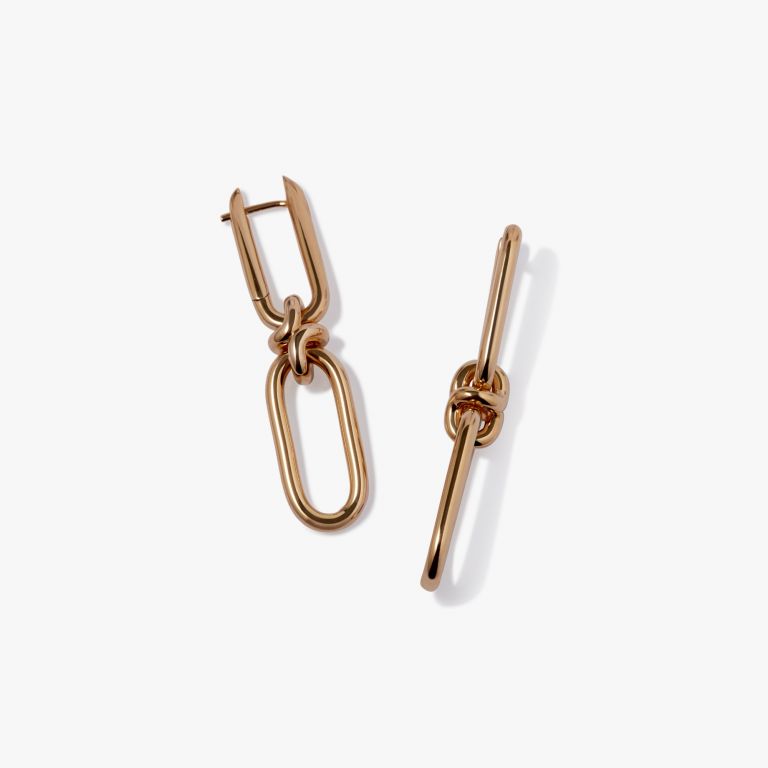 Knuckle Double Hoop Earrings main product photo