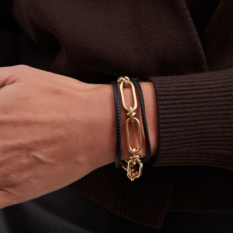 Knuckle Heavy Chain 19.5cm Bracelet